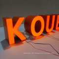 Outdoor Custom Acrylic Face 3D Electric Signboard Led Luminous Words Characters  Frontlit Lettre Lumineuse Sign